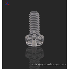 Acrylic Screw transparent plastic screw